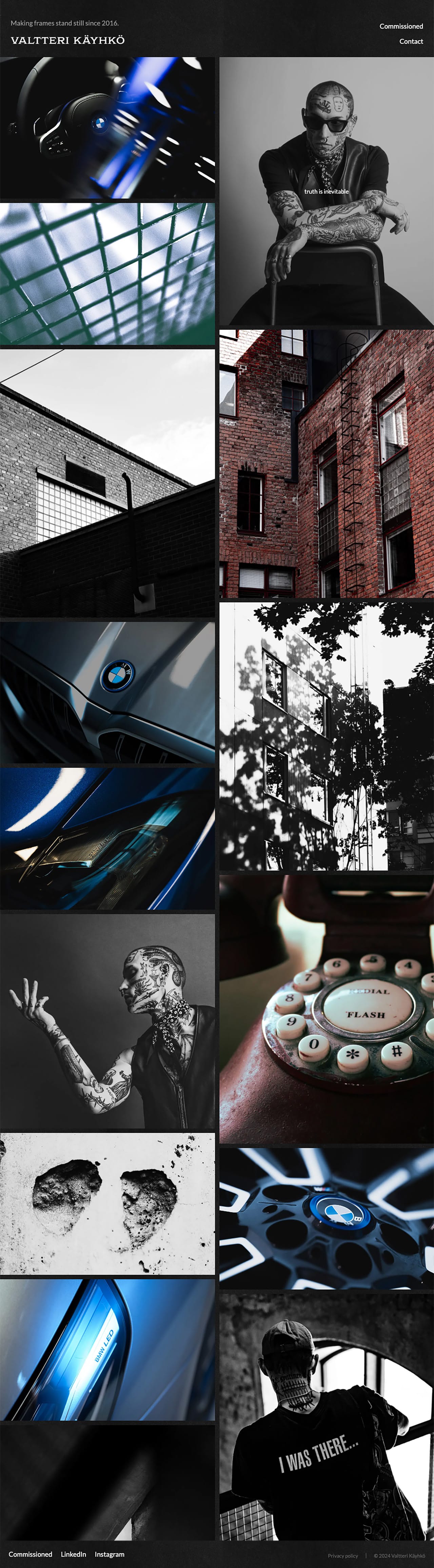 Valtteri Käyhkö Etusivu Suunnittelu